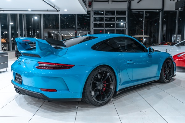 Used 2018 Porsche 911 GT3 Coupe Miami Blue! Front Lift! Carbon Bucket Seats! Carbon Interior Pkg! for sale Sold at Chicago Motor Cars in West Chicago IL 60185 5