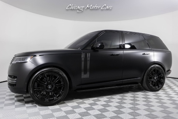 Used 2023 Land Rover Range Rover P530 First Edition SHADOW EXTERIOR PACKAGE! ONLY 1K MILES for sale Sold at Chicago Motor Cars in West Chicago IL 60185 2