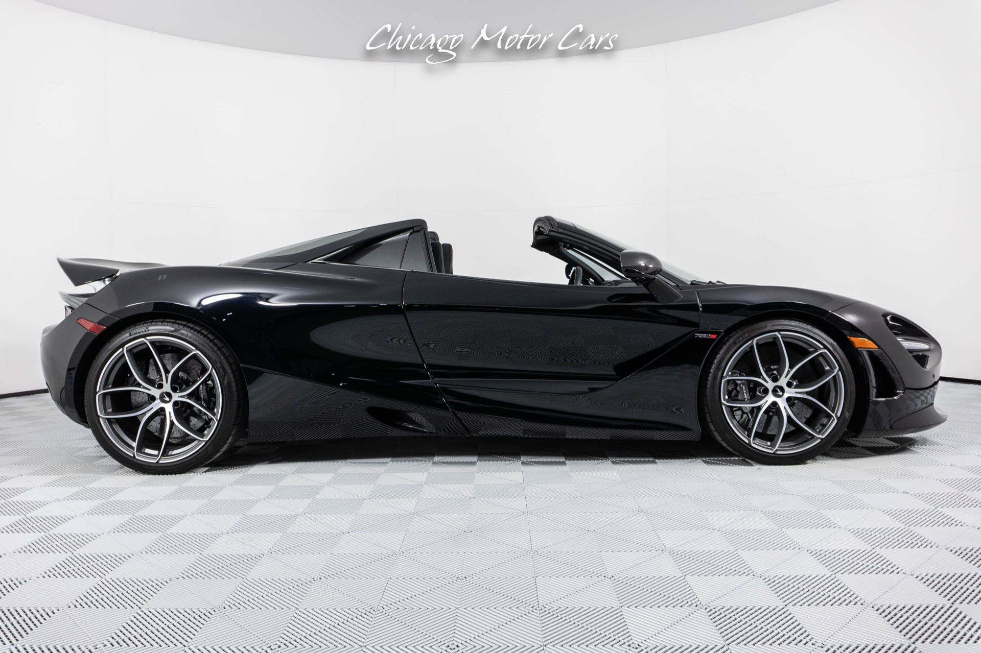 Used-2020-McLaren-720S-PERFORMANCE-SPIDER-RARE-MSO-BOREALIS-BLACK-385K-MSRP-SPORT-EXHAUST-ELECTROCHROMATIC-ROOF