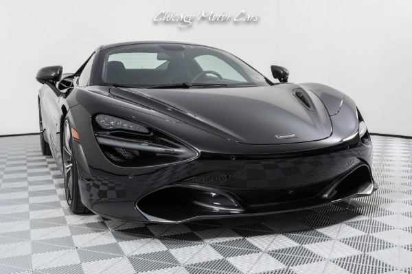 Used-2020-McLaren-720S-PERFORMANCE-SPIDER-RARE-MSO-BOREALIS-BLACK-385K-MSRP-SPORT-EXHAUST-ELECTROCHROMATIC-ROOF