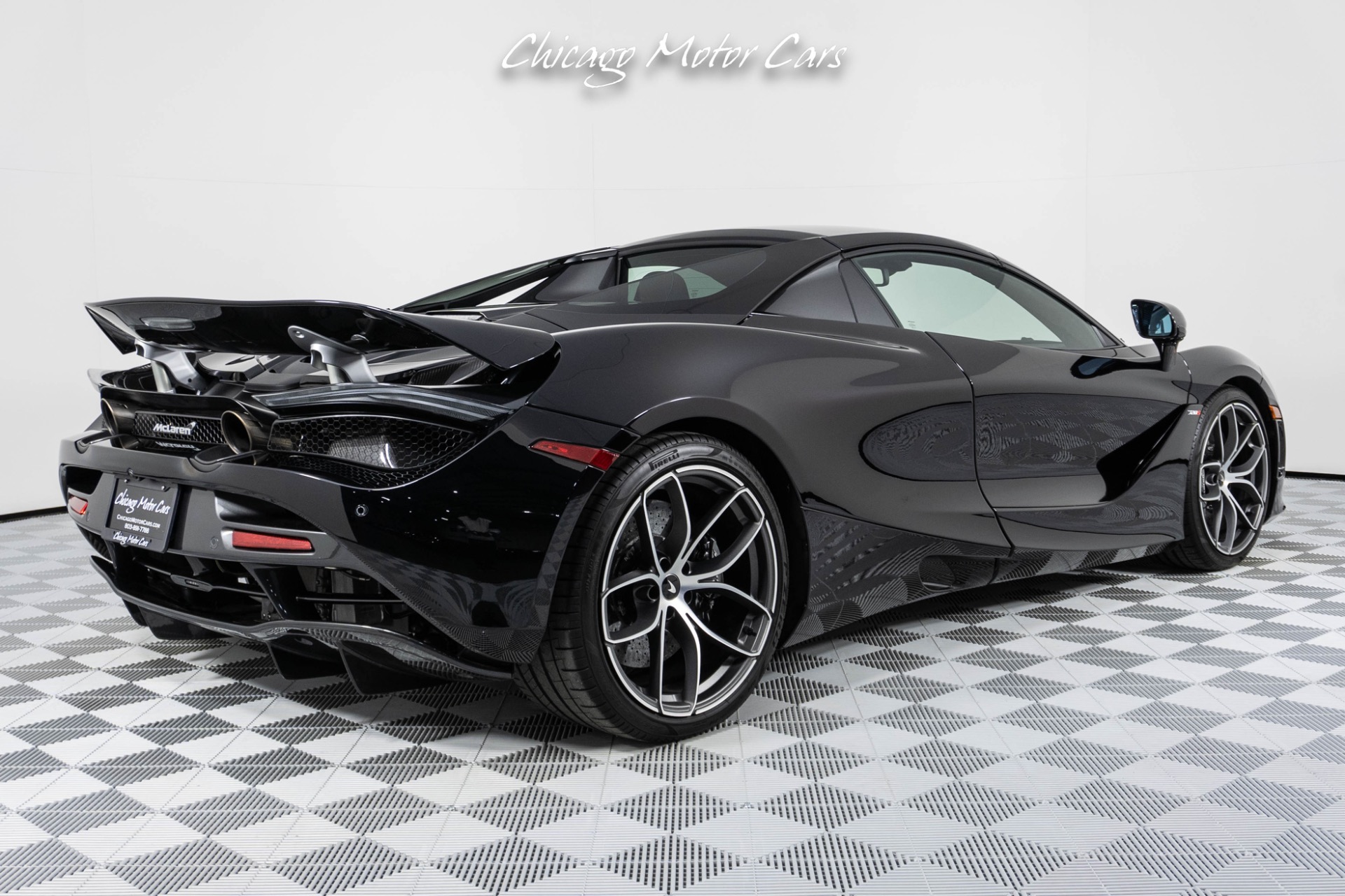 Used-2020-McLaren-720S-PERFORMANCE-SPIDER-RARE-MSO-BOREALIS-BLACK-385K-MSRP-SPORT-EXHAUST-ELECTROCHROMATIC-ROOF