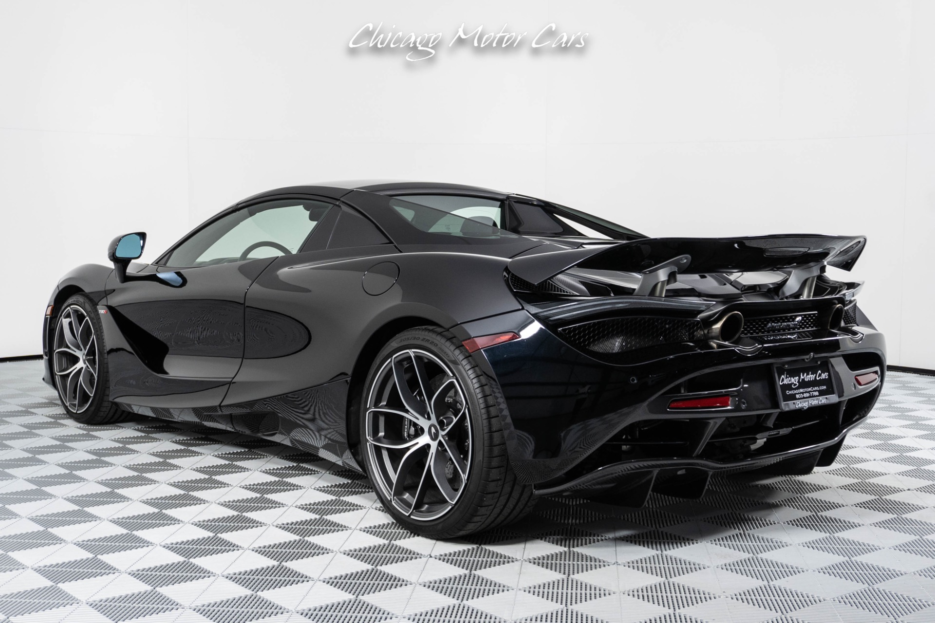 Used-2020-McLaren-720S-PERFORMANCE-SPIDER-RARE-MSO-BOREALIS-BLACK-385K-MSRP-SPORT-EXHAUST-ELECTROCHROMATIC-ROOF