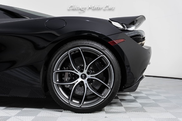 Used 2020 McLaren 720S PERFORMANCE SPIDER RARE MSO BOREALIS BLACK! $385K MSRP! SPORT EXHAUST! ELECTROCHROMATIC ROOF! for sale Sold at Chicago Motor Cars in West Chicago IL 60185 3