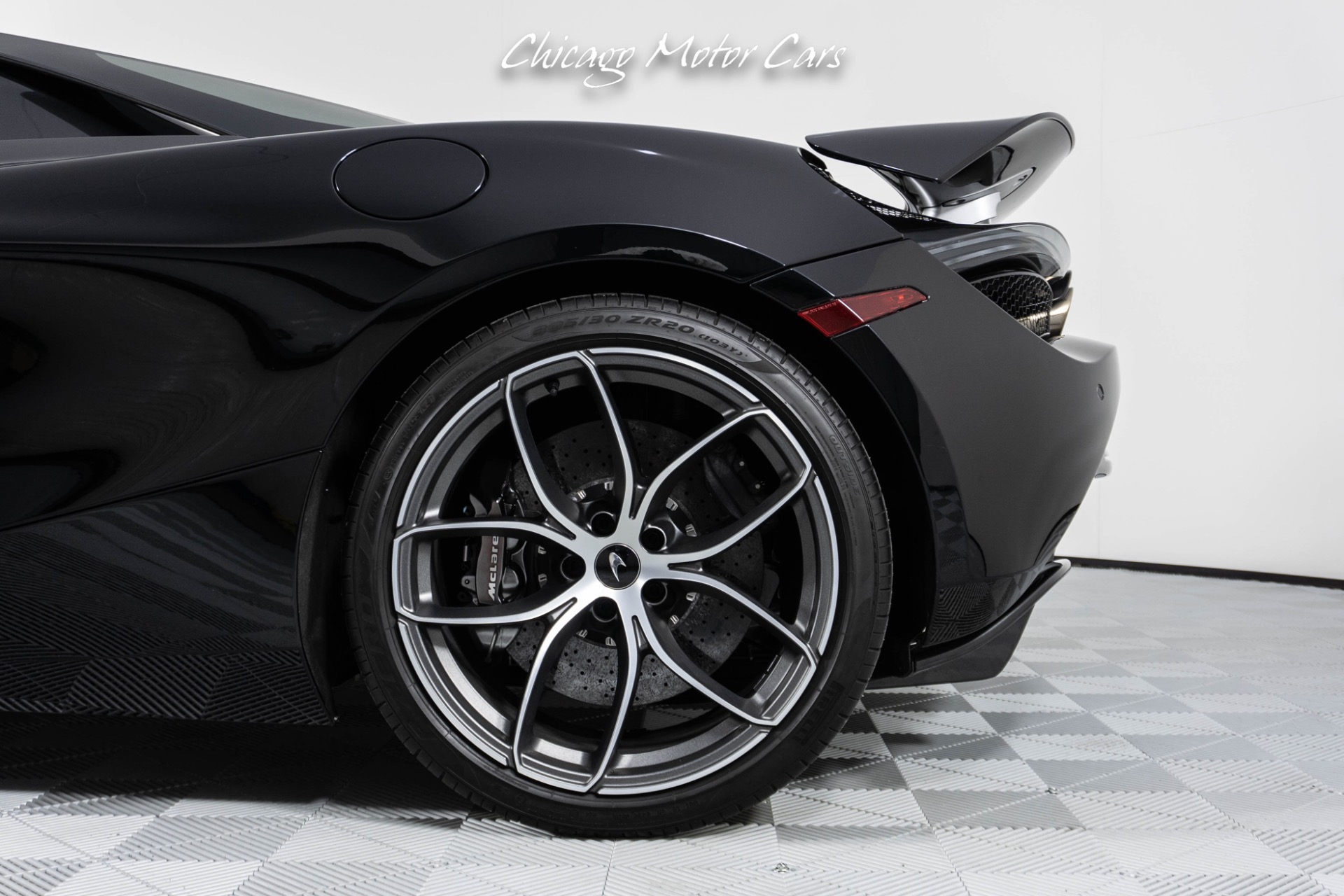 Used 2020 McLaren 720S PERFORMANCE SPIDER RARE MSO BOREALIS BLACK