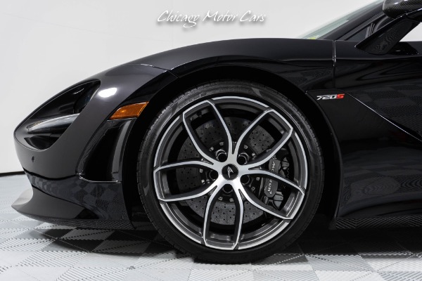 Used 2020 McLaren 720S PERFORMANCE SPIDER RARE MSO BOREALIS BLACK! $385K MSRP! SPORT EXHAUST! ELECTROCHROMATIC ROOF! for sale Sold at Chicago Motor Cars in West Chicago IL 60185 4