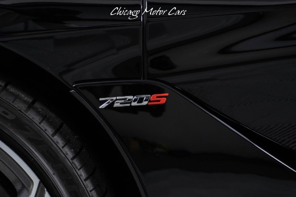 Used 2020 McLaren 720S PERFORMANCE SPIDER RARE MSO BOREALIS BLACK! $385K MSRP! SPORT EXHAUST! ELECTROCHROMATIC ROOF! for sale Sold at Chicago Motor Cars in West Chicago IL 60185 6