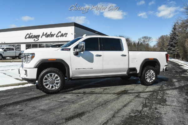 Used 2022 GMC Sierra 3500HD Denali 6.6L Duramax Turbo-Diesel Ultimate Package Rare SRW Axle Power Steps for sale Sold at Chicago Motor Cars in West Chicago IL 60185 1
