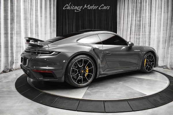 Used 2021 Porsche 911 Turbo S Coupe PTS Slate Gray! Burmester Audio! Deviated Stitching! Hot Spec for sale Sold at Chicago Motor Cars in West Chicago IL 60185 5