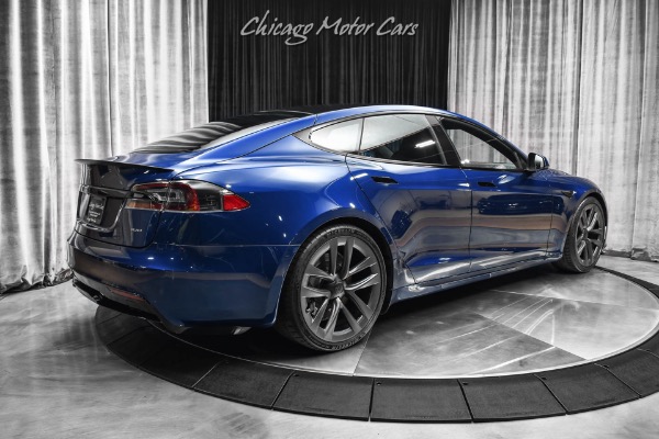 Used 2022 Tesla Model S Plaid Sedan Full Self Driving Capability! 21 Arachnid Wheels! 1000HP! for sale Sold at Chicago Motor Cars in West Chicago IL 60185 5