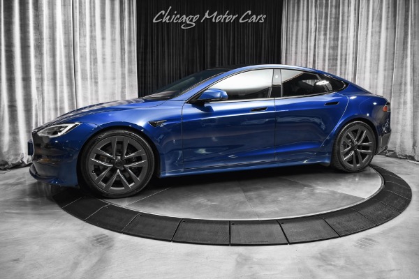 Used 2022 Tesla Model S Plaid Sedan Full Self Driving Capability! 21 Arachnid Wheels! 1000HP! for sale Sold at Chicago Motor Cars in West Chicago IL 60185 1