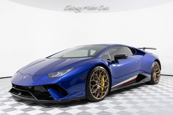 Used 2018 Lamborghini Huracan LP 610-4 Performante Coupe AD PERSONAM CUSTOM! Narvi Wheels STYLE PACKAGE! for sale Sold at Chicago Motor Cars in West Chicago IL 60185 5