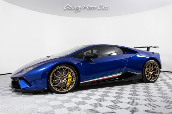 Used 2018 Lamborghini Huracan LP 610-4 Performante Coupe AD PERSONAM CUSTOM! Narvi Wheels STYLE PACKAGE! for sale Sold at Chicago Motor Cars in West Chicago IL 60185 1
