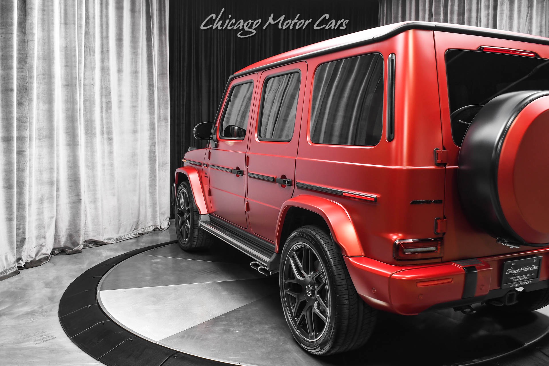 Used-2021-Mercedes-Benz-G63-AMG-4Matic-Rare-Manufaktur-Exclusive-Edition-Hyazinth-Red-Matte