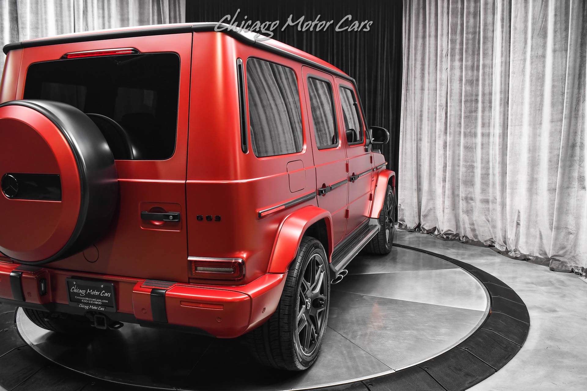 Used-2021-Mercedes-Benz-G63-AMG-4Matic-Rare-Manufaktur-Exclusive-Edition-Hyazinth-Red-Matte