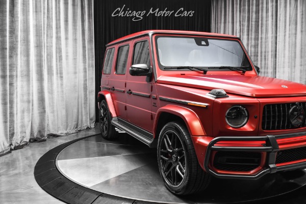 Used-2021-Mercedes-Benz-G63-AMG-4Matic-Rare-Manufaktur-Exclusive-Edition-Hyazinth-Red-Matte