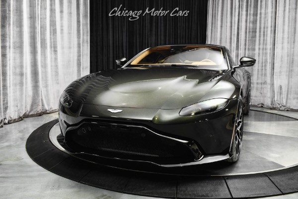 Used 2021 Aston Martin Vantage Coupe 7-Speed Manual! Carbon Brakes! Classic Color Combo Only 2k Miles! for sale Sold at Chicago Motor Cars in West Chicago IL 60185 2