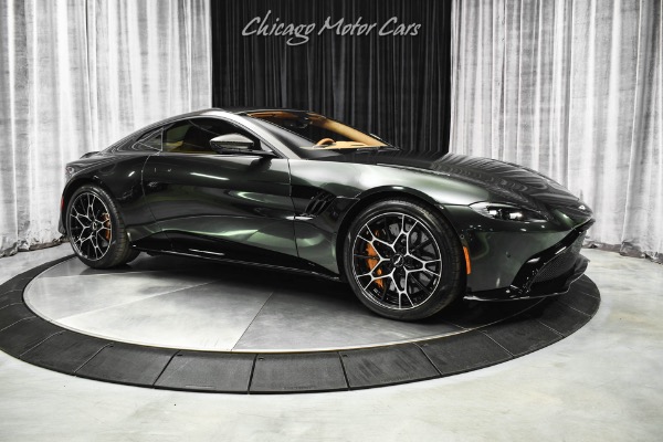 Used 2021 Aston Martin Vantage Coupe 7-Speed Manual! Carbon Brakes! Classic Color Combo Only 2k Miles! for sale Sold at Chicago Motor Cars in West Chicago IL 60185 6