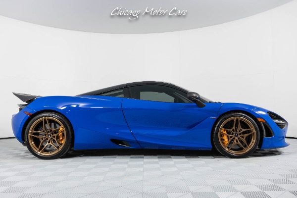 Used-2019-McLaren-720S-PERFORMANCE-COUPE-TONS-OF-FACTORY-CARBON-HUGE-414K-MSRP-Sport-Exhaust-MSO-PARIS-BLUE