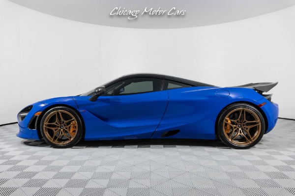 Used 2019 McLaren 720S PERFORMANCE COUPE TONS OF FACTORY CARBON! HUGE $414K MSRP! Sport Exhaust MSO PARIS BLUE! for sale Sold at Chicago Motor Cars in West Chicago IL 60185 2