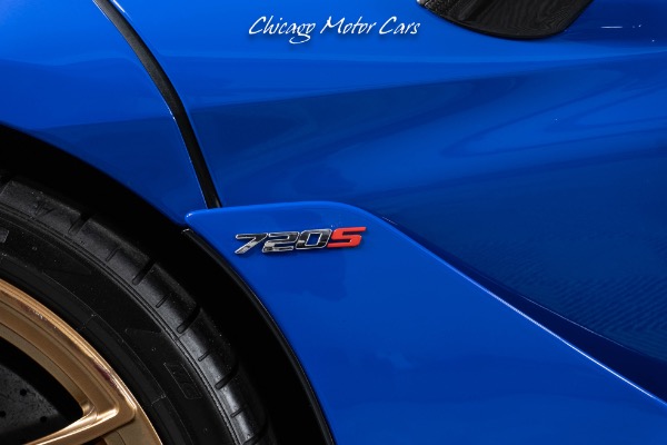 Used 2019 McLaren 720S PERFORMANCE COUPE TONS OF FACTORY CARBON! HUGE $414K MSRP! Sport Exhaust MSO PARIS BLUE! for sale Sold at Chicago Motor Cars in West Chicago IL 60185 5