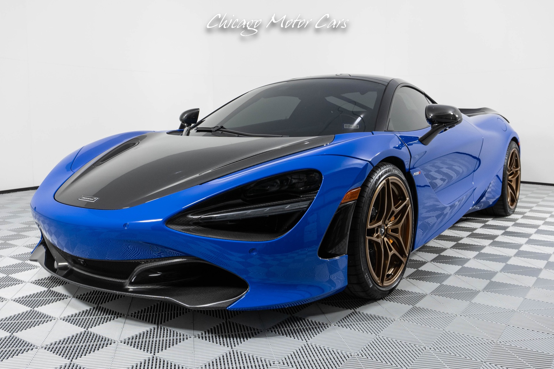 Used-2019-McLaren-720S-PERFORMANCE-COUPE-TONS-OF-FACTORY-CARBON-HUGE-414K-MSRP-Sport-Exhaust-MSO-PARIS-BLUE