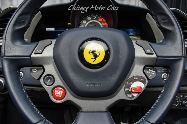 Used-2018-Ferrari-488-Spider-Over-100k-in-Options-Carbon-Fiber-Race-Seats-Pristine-Example