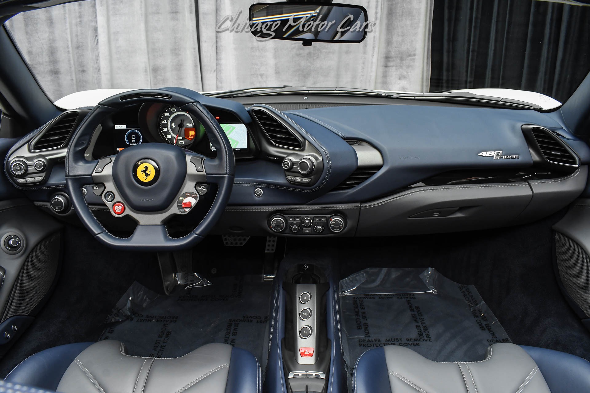 Used-2018-Ferrari-488-Spider-Over-100k-in-Options-Carbon-Fiber-Race-Seats-Pristine-Example