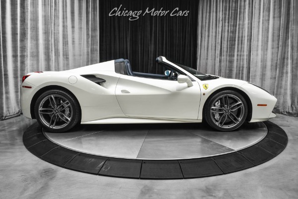 Used-2018-Ferrari-488-Spider-Over-100k-in-Options-Carbon-Fiber-Race-Seats-Pristine-Example