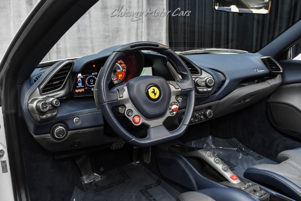 Used-2018-Ferrari-488-Spider-Over-100k-in-Options-Carbon-Fiber-Race-Seats-Pristine-Example