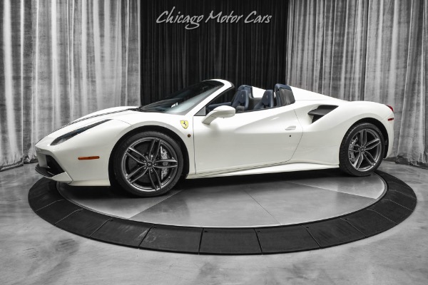 Used 2018 Ferrari 488 Spider Over $100k in Options Carbon Fiber Race Seats Pristine Example for sale Sold at Chicago Motor Cars in West Chicago IL 60185 1