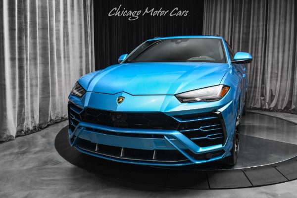 Used 2021 Lamborghini Urus $266k MSRP $13k Paint Option 3D Sound Gorgeous Color Combo Serviced for sale Sold at Chicago Motor Cars in West Chicago IL 60185 2