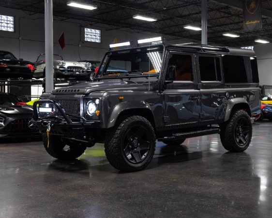 Used 1993 Land Rover Defender 110 ECD Auto Design Build! Project Phantom! LS3! Starlight Headliner! for sale Sold at Chicago Motor Cars in West Chicago IL 60185 1