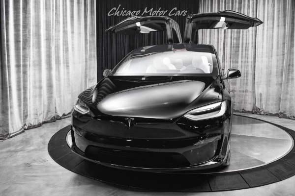 Used 2023 Tesla Model X Plaid SUV FULL SELF DRIVING 6-Seat Layout! LIKE-NEW! ONLY 3K Miles! LOADED for sale Sold at Chicago Motor Cars in West Chicago IL 60185 2