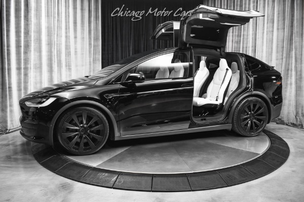 Used 2023 Tesla Model X Plaid SUV FULL SELF DRIVING 6-Seat Layout! LIKE-NEW! ONLY 3K Miles! LOADED for sale Sold at Chicago Motor Cars in West Chicago IL 60185 1