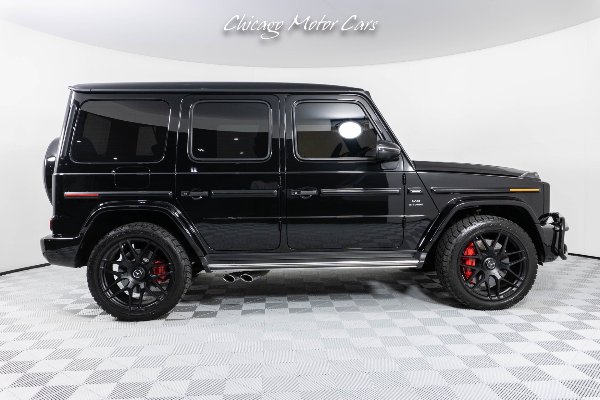 Used-2021-Mercedes-Benz-AMG-G63-HOT-COLOR-COMBO-22-FORGED-CROSS-SPOKE-WHEELS-PRISTINE-CONDITION