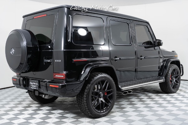 Used-2021-Mercedes-Benz-AMG-G63-HOT-COLOR-COMBO-22-FORGED-CROSS-SPOKE-WHEELS-PRISTINE-CONDITION