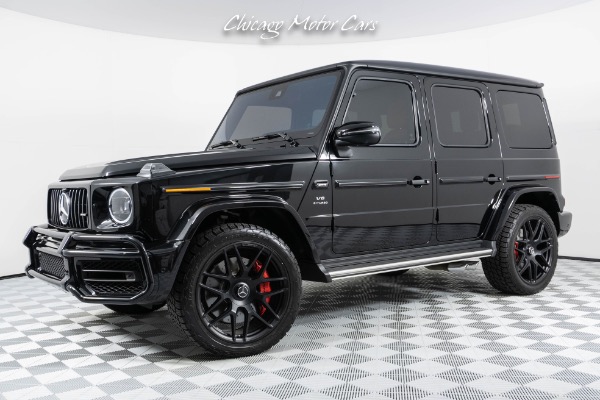Used 2021 Mercedes-Benz AMG G63 HOT COLOR COMBO 22 FORGED CROSS-SPOKE WHEELS PRISTINE CONDITION for sale Sold at Chicago Motor Cars in West Chicago IL 60185 2