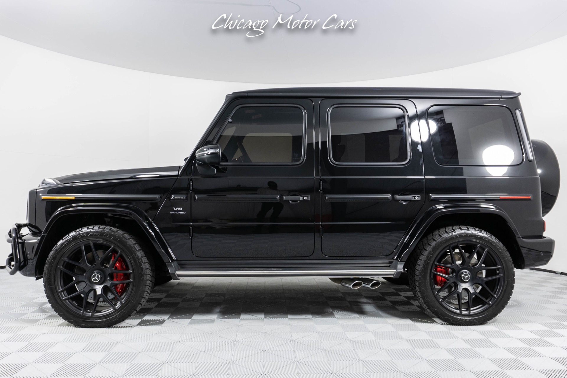 Used-2021-Mercedes-Benz-AMG-G63-HOT-COLOR-COMBO-22-FORGED-CROSS-SPOKE-WHEELS-PRISTINE-CONDITION