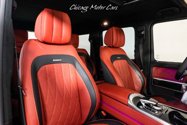 Used-2021-Mercedes-Benz-AMG-G63-HOT-COLOR-COMBO-22-FORGED-CROSS-SPOKE-WHEELS-PRISTINE-CONDITION