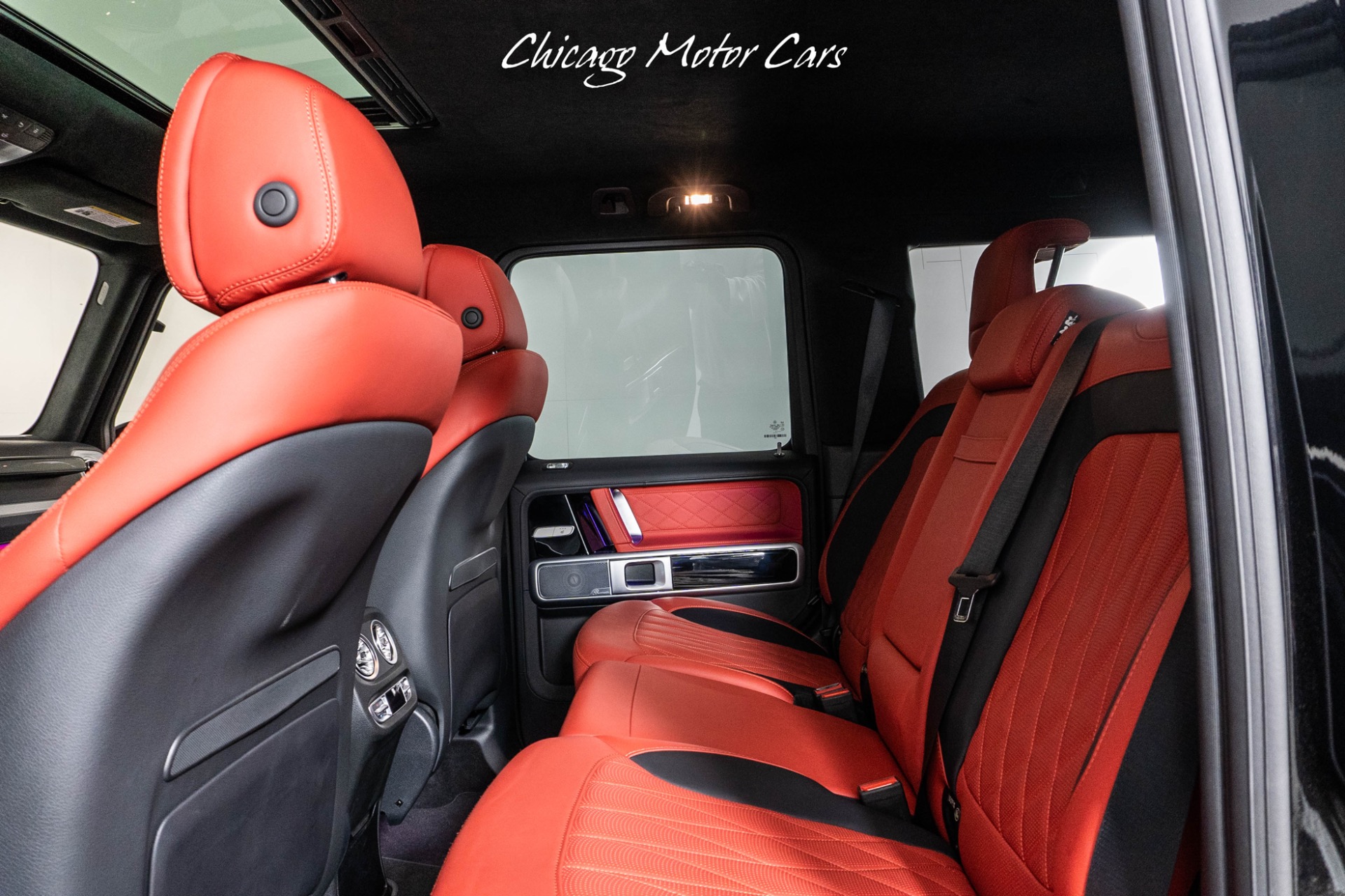 Used-2021-Mercedes-Benz-AMG-G63-HOT-COLOR-COMBO-22-FORGED-CROSS-SPOKE-WHEELS-PRISTINE-CONDITION