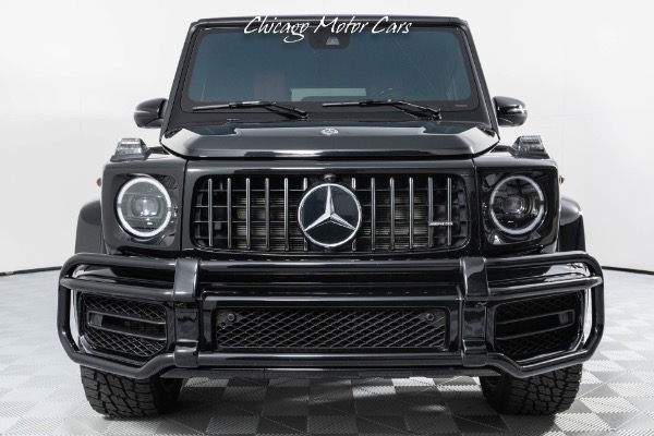 Used-2021-Mercedes-Benz-AMG-G63-HOT-COLOR-COMBO-22-FORGED-CROSS-SPOKE-WHEELS-PRISTINE-CONDITION