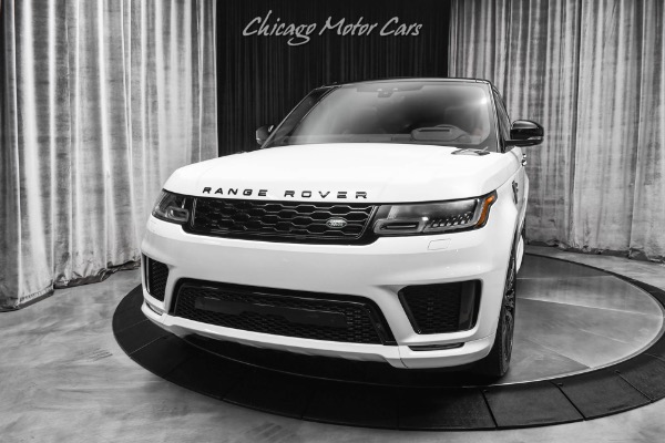 Used 2022 Land Rover Range Rover Sport Autobiography Fuji White / Red Interior MSRP $111,595 LOADED for sale Sold at Chicago Motor Cars in West Chicago IL 60185 2