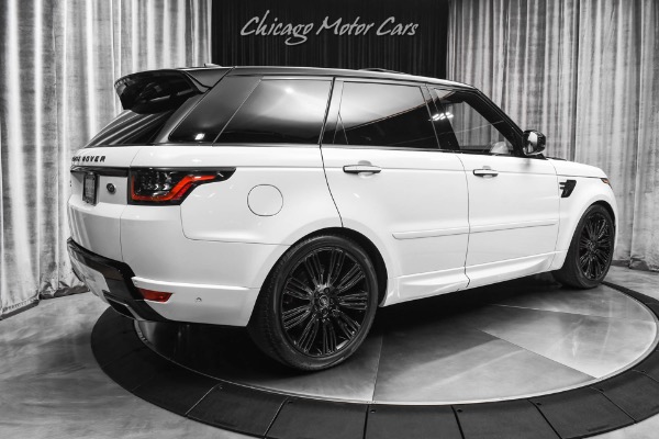 Used 2022 Land Rover Range Rover Sport Autobiography Fuji White / Red Interior MSRP $111,595 LOADED for sale Sold at Chicago Motor Cars in West Chicago IL 60185 5
