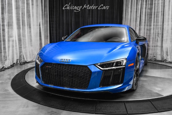 Used 2018 Audi R8 5.2 V10 RWS Coupe Red interior! LOADED! Premium Pkg! Valved Perf Exhaust! for sale Sold at Chicago Motor Cars in West Chicago IL 60185 2