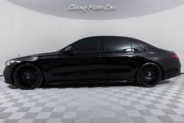 Used 2023 Mercedes-Benz S580 4MATIC AMG LINE WARMTH & COMFORT PACKAGE FORGIATO WHEELS 3D TECH PACK for sale Sold at Chicago Motor Cars in West Chicago IL 60185 2