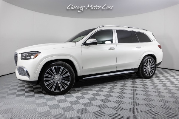 Used 2023 Mercedes-Benz GLS 600 4MATIC MAYBACH REAR FOLDING TABLES CHAMPAGNE FRIDGE for sale Sold at Chicago Motor Cars in West Chicago IL 60185 2