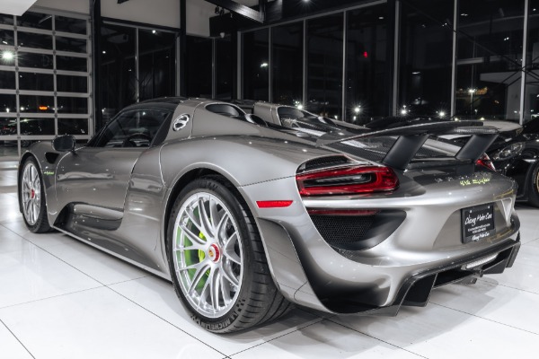 Used-2015-Porsche-918-Spyder-Weissach-Package-Liquid-Silver-Paint-Front-Lift-Serviced-Carbon-Fiber