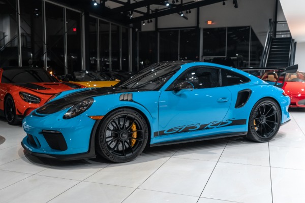 Used 2019 Porsche 911 GT3 RS Weissach Coupe ONLY 207 Miles! LOWEST Mile Example Available! LOADED for sale Sold at Chicago Motor Cars in West Chicago IL 60185 2