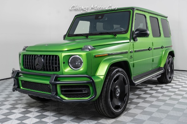 Used 2022 Mercedes-Benz AMG G63 HELL MAGNO FINISH EXCLUSIVE EDITION INTERIOR PACKAGE PLUS MONOBLOCK WHEELS for sale Sold at Chicago Motor Cars in West Chicago IL 60185 5