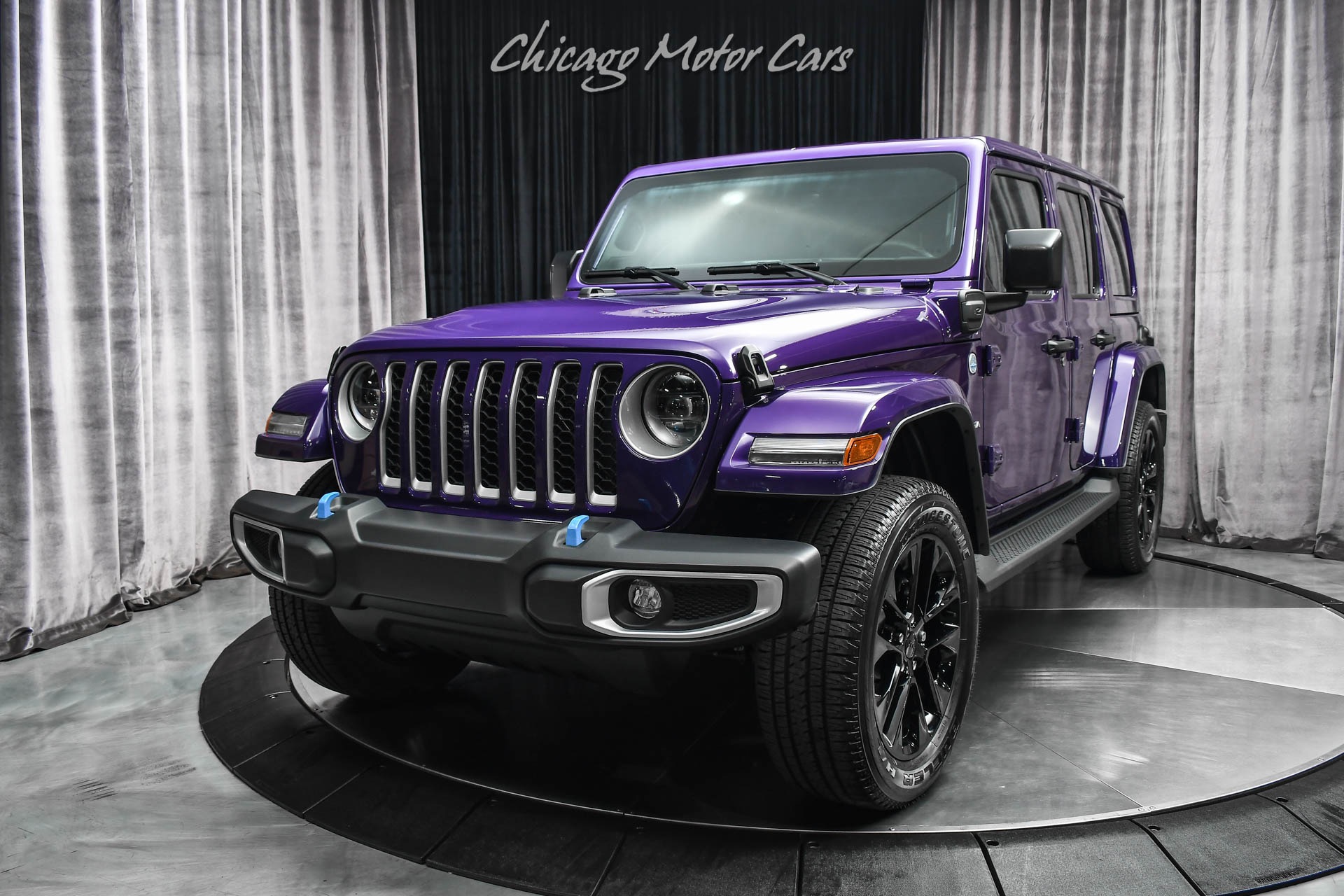 Used 2023 Jeep Wrangler Unlimited Sahara 4xe! Limited Edition Purple Reign  Color Cold Weather Package For Sale (Special Pricing) | Chicago Motor Cars  Stock #20100